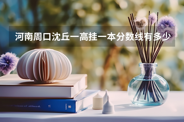 河南周口沈丘一高挂一本分数线有多少