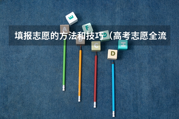 填报志愿的方法和技巧（高考志愿全流程六步精准填报法）