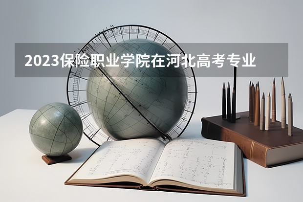 2023保险职业学院在河北高考专业计划招生多少人