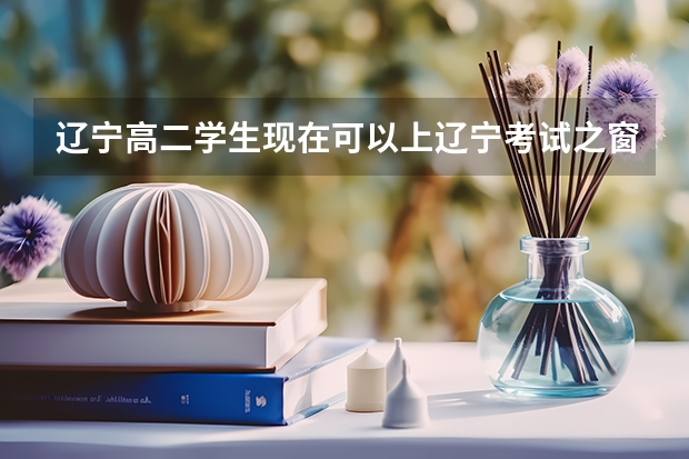 辽宁高二学生现在可以上辽宁考试之窗提前熟悉高考志愿填报吗
