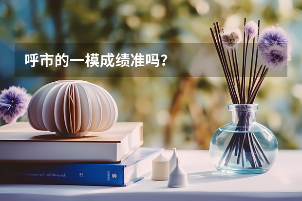 呼市的一模成绩准吗?
