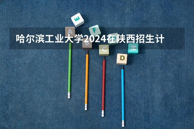 哈尔滨工业大学2024在陕西招生计划