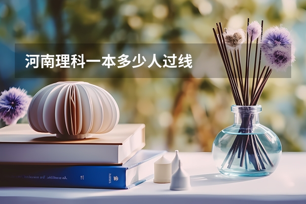 河南理科一本多少人过线