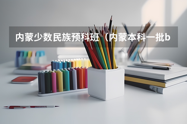 内蒙少数民族预科班（内蒙本科一批b段报考人数）