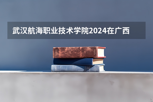 武汉航海职业技术学院2024在广西招生计划