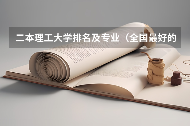 二本理工大学排名及专业（全国最好的二本院校?）