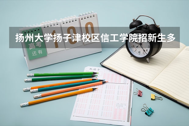 扬州大学扬子津校区信工学院招新生多少人