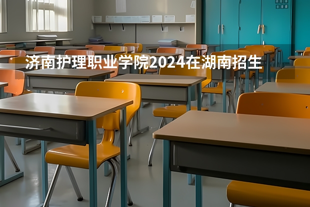 济南护理职业学院2024在湖南招生计划