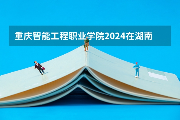 重庆智能工程职业学院2024在湖南招生计划