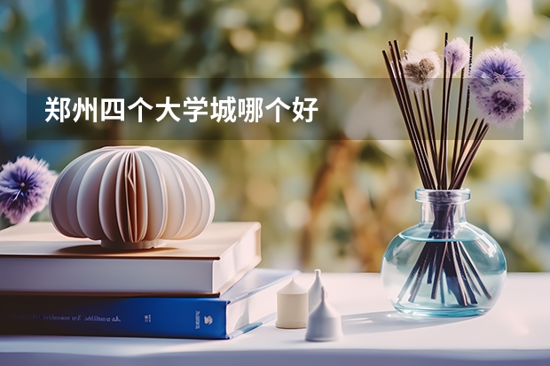 郑州四个大学城哪个好