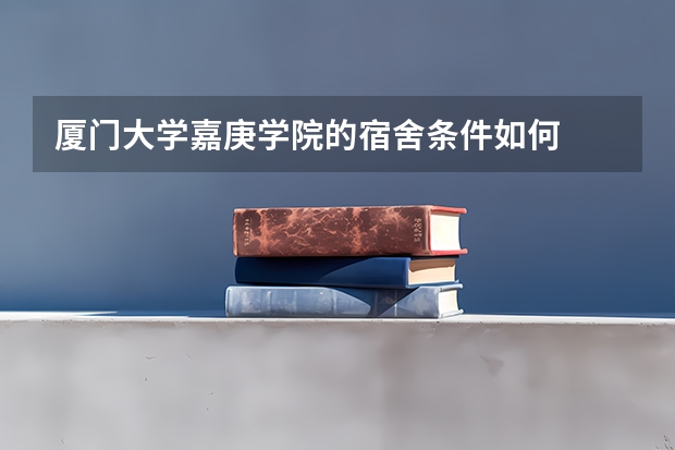 厦门大学嘉庚学院的宿舍条件如何