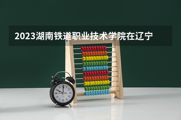 2023湖南铁道职业技术学院在辽宁高考专业计划招生多少人