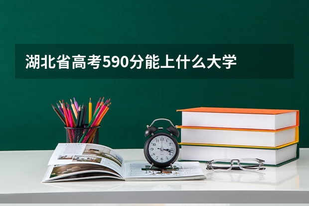 湖北省高考590分能上什么大学