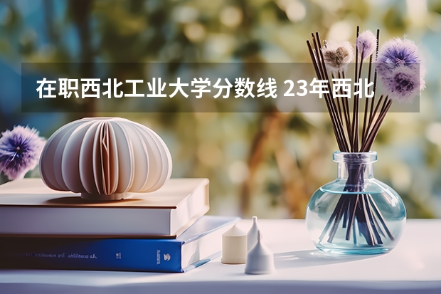 在职西北工业大学分数线 23年西北工业大学录取分数线