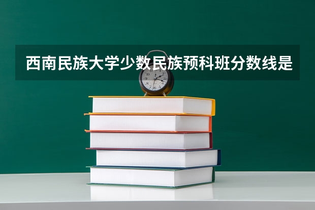 西南民族大学少数民族预科班分数线是多少？