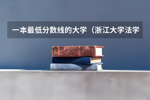一本最低分数线的大学（浙江大学法学专业录取分数线）