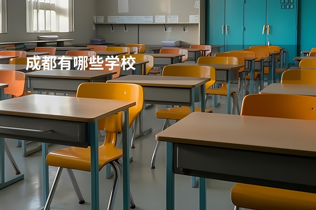 成都有哪些学校