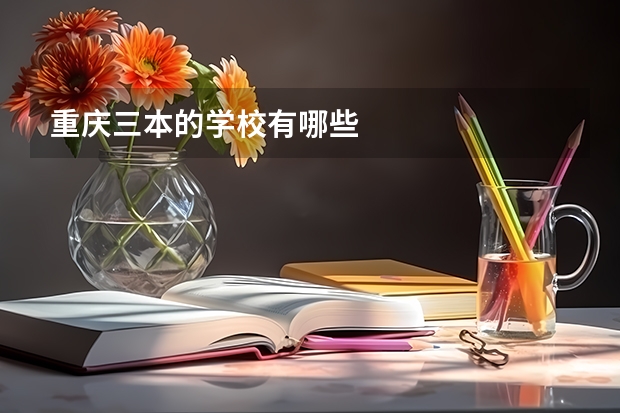 重庆三本的学校有哪些