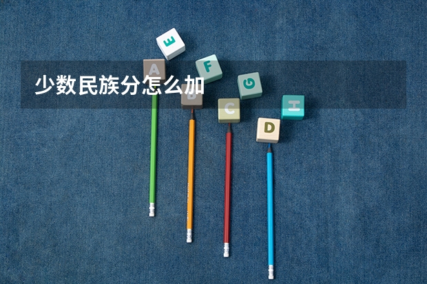 少数民族分怎么加