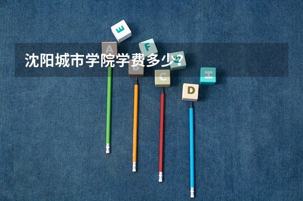 沈阳城市学院学费多少？