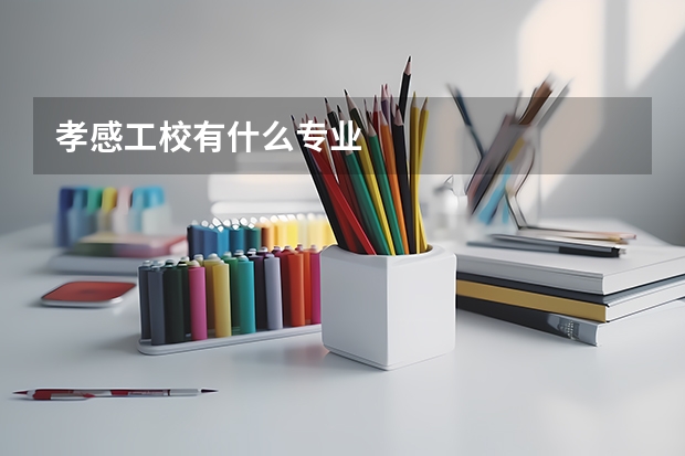 孝感工校有什么专业