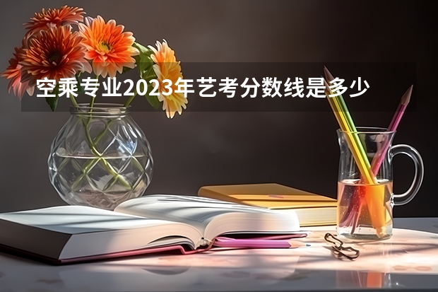 空乘专业2023年艺考分数线是多少？