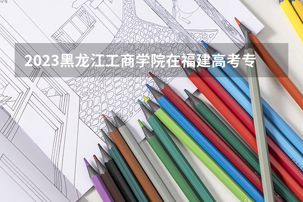 2023黑龙江工商学院在福建高考专业计划招生多少人