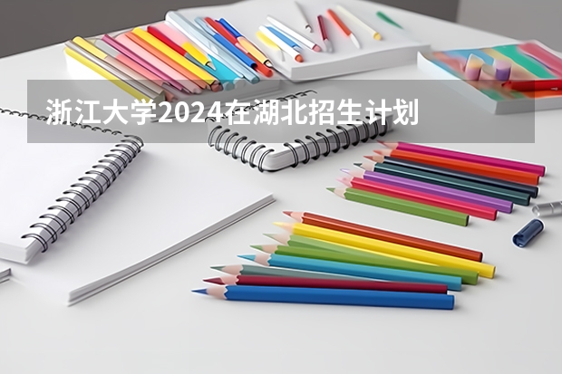 浙江大学2024在湖北招生计划