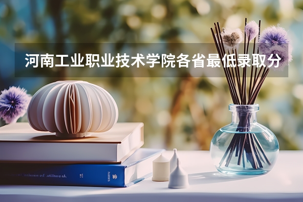 河南工业职业技术学院各省最低录取分数线及位次（河南郑州专科学校排名及分数线）