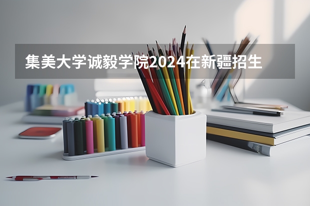 集美大学诚毅学院2024在新疆招生计划