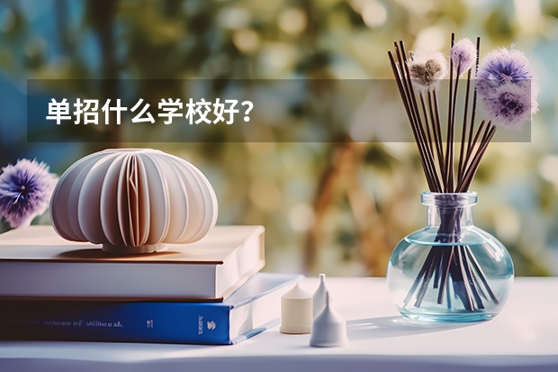 单招什么学校好？