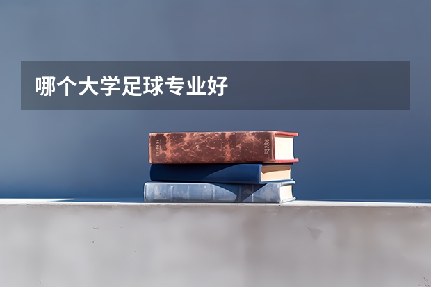 哪个大学足球专业好