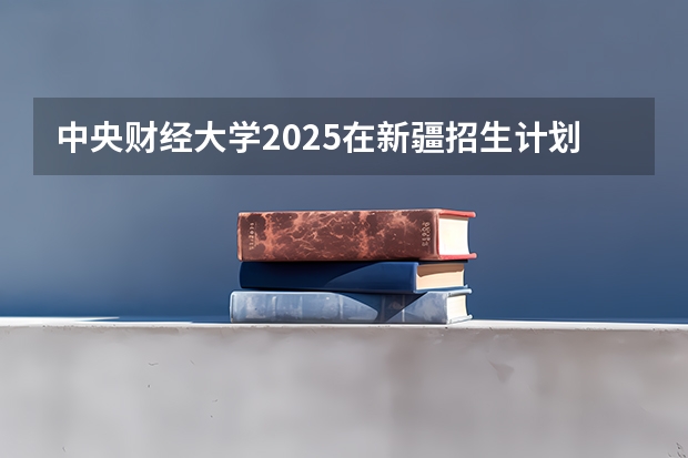 中央财经大学2025在新疆招生计划预测