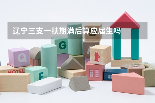 辽宁三支一扶期满后算应届生吗