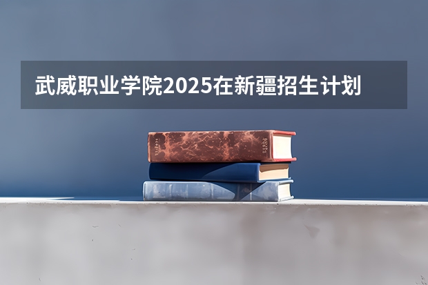 武威职业学院2025在新疆招生计划预测