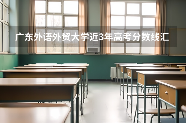 广东外语外贸大学近3年高考分数线汇总（分省）！（广东外语外贸大学法学分数线）