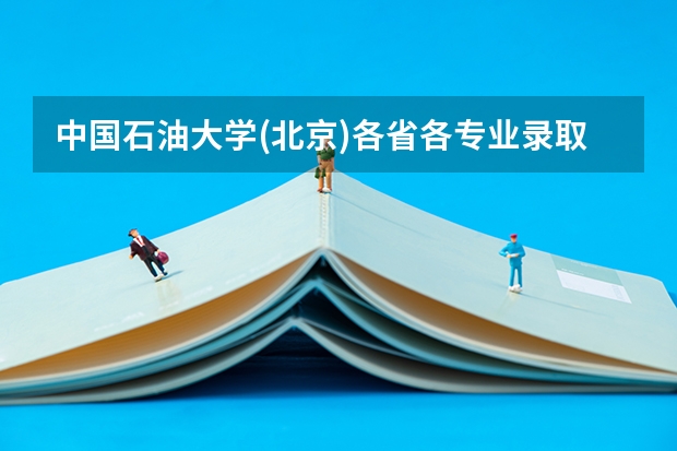 中国石油大学(北京)各省各专业录取线,哪些专业分较高?