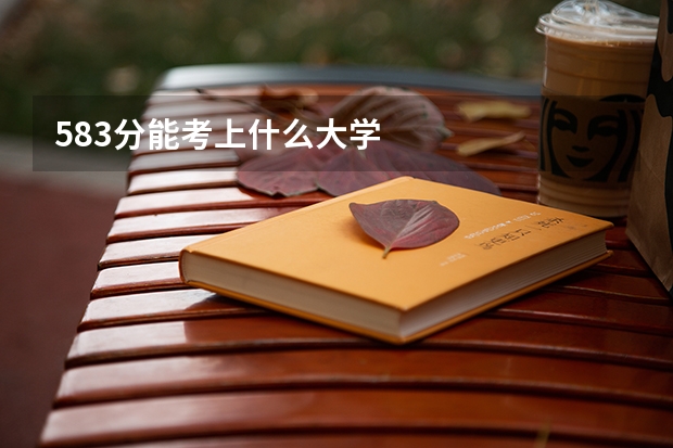 583分能考上什么大学
