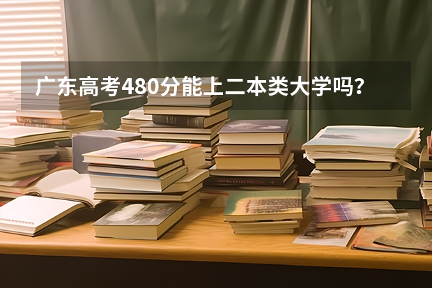 广东高考480分能上二本类大学吗？