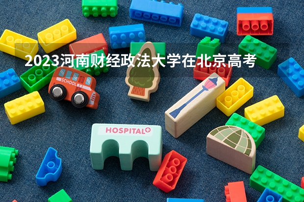 2023河南财经政法大学在北京高考专业计划招生多少人