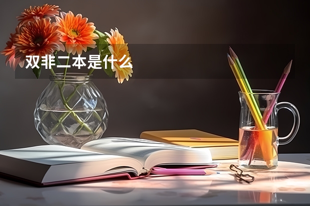 双非二本是什么