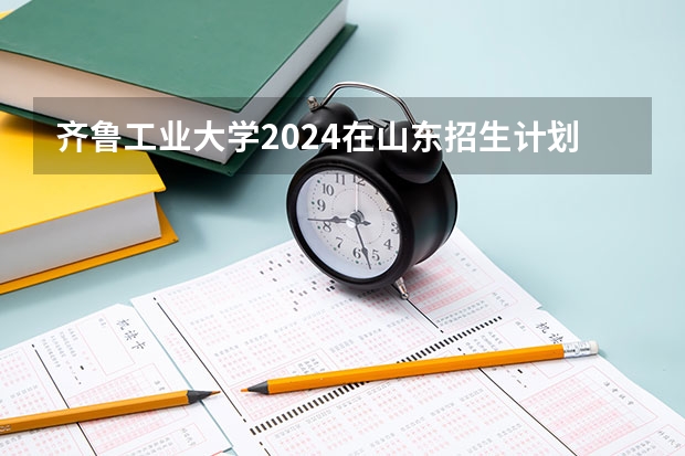 齐鲁工业大学2024在山东招生计划