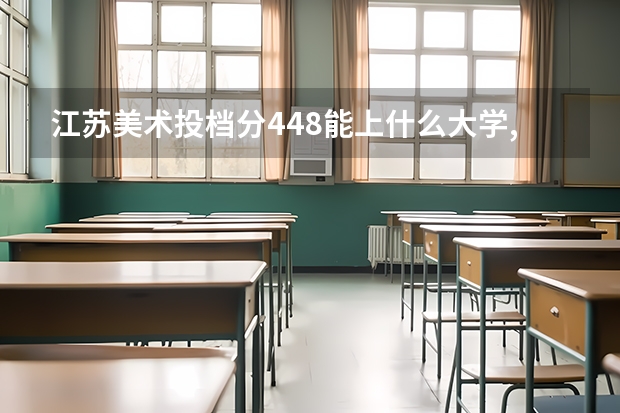 江苏美术投档分448能上什么大学,23年