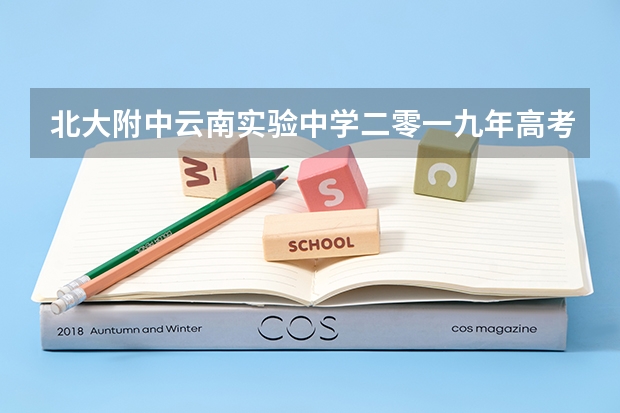 北大附中云南实验中学二零一九年高考成绩如何?