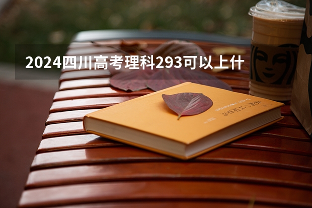 2024四川高考理科293可以上什么大学预测